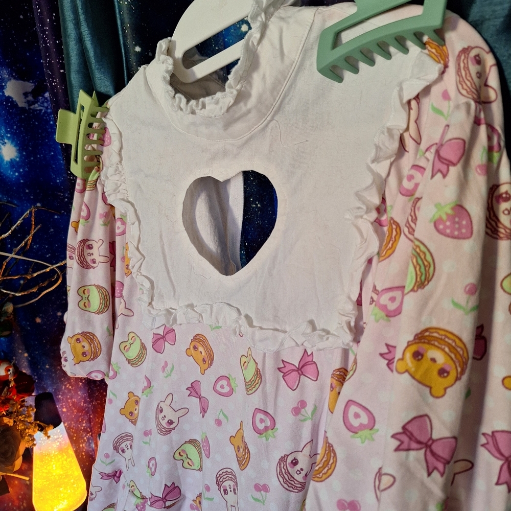 Pastel Keyhole Dress